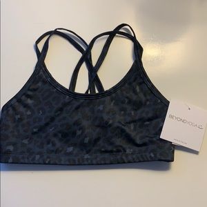Leopard Print Sports Bra